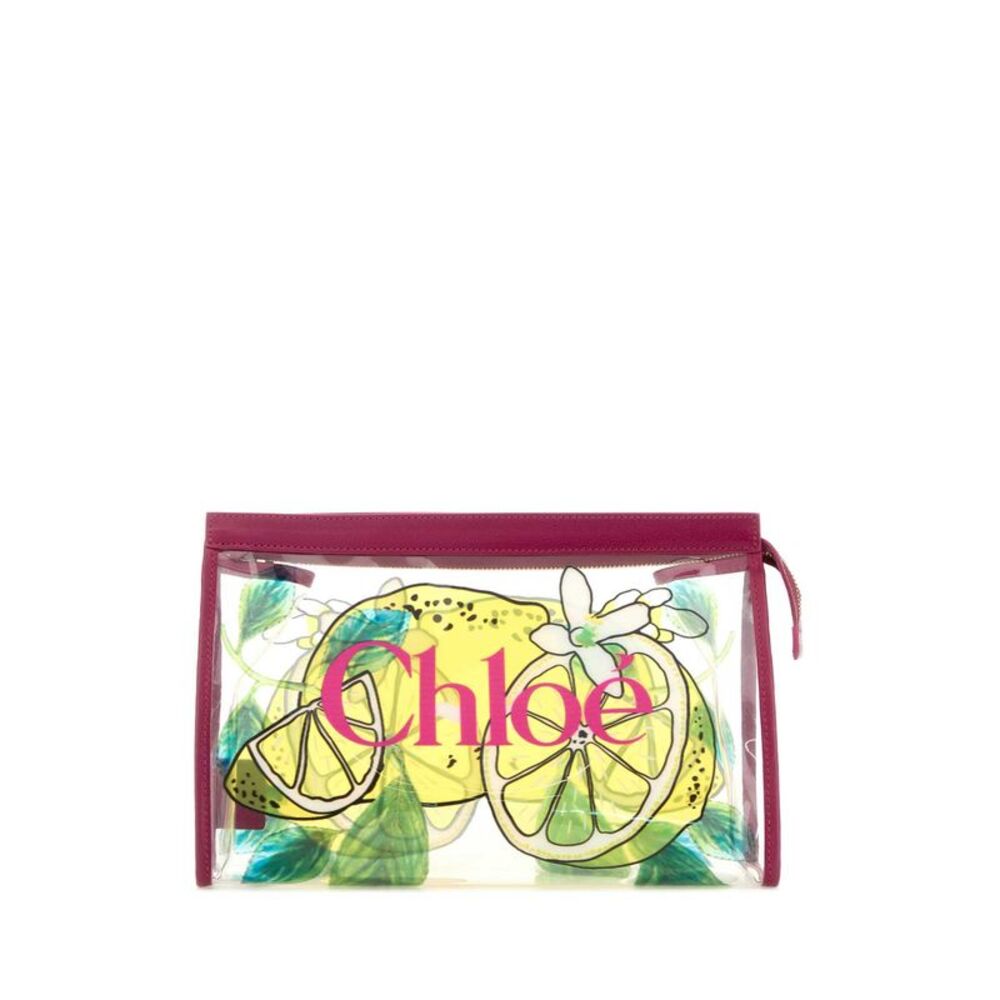 Chloe Women Printed Rubber Chloã¨ Soleil Clutch